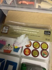 crafts shadowbox embellishments