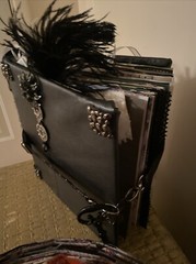 Large Junk Journal / Art Journal With Some Metal And Bling