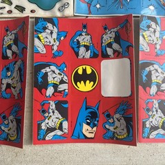 Vtg Sealed & Loose 80s DC Super Hero Batman Grimmy Gibson Greetings 20+ Sheets