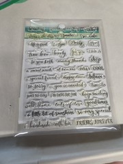 Penny Black Stamp T FOR TRANSPARENT