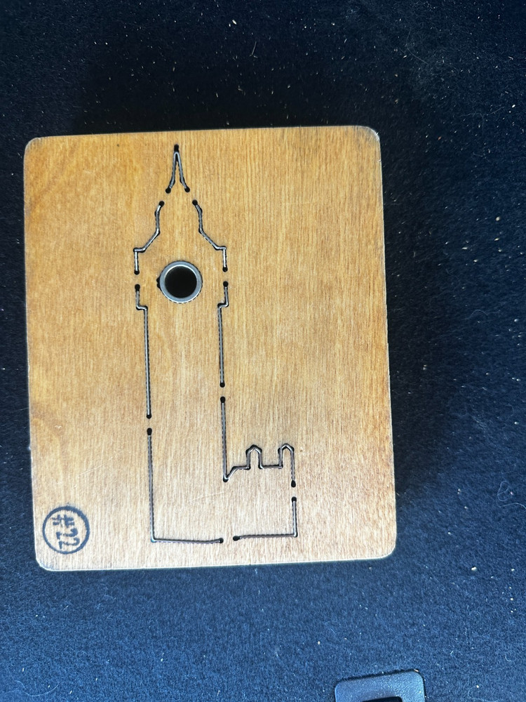 AccuCut Big Ben Die B1462L London England Landmark Travel Classroom Craft