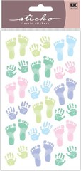 Sticko Stickers Pastel Baby Prints