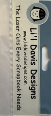 GREY SEA ANCHOR Die-Cuts (2pc)Lil Davis•Laser-Cuts•Ship •Navy•Rope•Card Making•