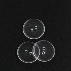 13/16″(20mm) Flatback Resin Clear Buttons Sewing Buttons, DIY Crafts Children…