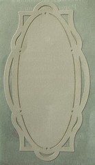 DECO OVAL LABEL Paper Whispers Stickers(1pc) Mrs.Grossman’s•Journal•Card Making•