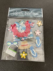 jolee’s boutique stickers Clothing lot of 8 Western, Tiki, Military, Beach