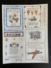 4 Susan Branch COLORBOK Sticker Sheets WINTER SPRING SUMMER FALL 8 1/2″ x 11″