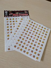 Four Unused Sheets Mary Engelbreit Mini Stickers Halloween 352 Stickers