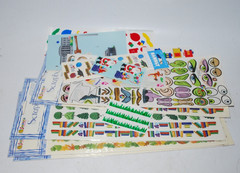 Vintage 90s Sticker Partials & Cut‑Up Singles – Mixed Brands/Years – As‑Is Lot