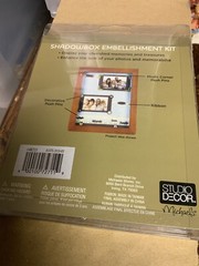 crafts shadowbox embellishments