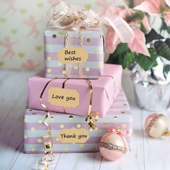 256 Fancy Shape Kraft Labels – Self-Adhesive Gift Tags for Elegant Organization
