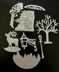 LRG Lot Metal Die Cuts Crafts Card Making Scrapbook Christmas Holiday