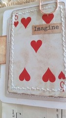 Handmade Junk Journal Travel Book Grunge Diary Memories Coffee Dyed Floral