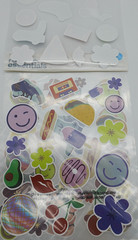 Room Essentials 4‑Pk Stickers Decorative Stickers for Kids Crafts, Water Bottles