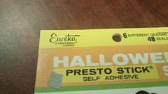 Vintage Halloween Stickers Eureka A Paper Magic Company Presto Stick Book