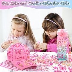 Gifts for Girls Age 4 5 6 7 8 9 10, Decorate Your Own Water Bottle and Baseba…