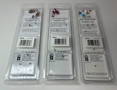 3 PK Hot Off the Press Brad Buddies Scrapbooking Paper Crafting Girly Princess