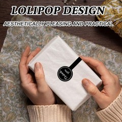 10 Sheets Reusable Thank You Decorative Sticker 100pcs Tear Resistant Adhesive