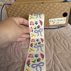 Creative Memories Sticker Rolls 1997 Varied Themes Storage Box Included