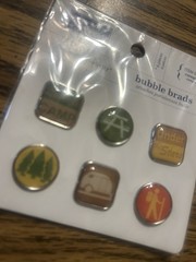 Karen Foster Bubble Brads Camping Scrapbooking Embellishments Brads