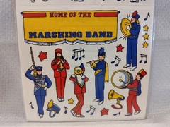 Vintage Frances Meyer Sticker Sheet*Marching Band*Parade Music*Scrapbooking*