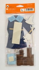 RARE Jolee’s Wizard Costume & Castle Scrapbooking Stickers