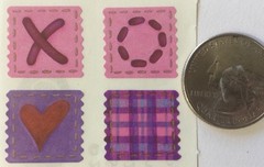 ROCKING BABY Sticker Set(11pc)5″x2″ Creative Memories•Rocking Chair •Bear•Heart