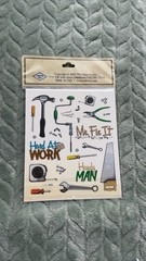 2007 Vintage Stickabilities Sticker Lot for Scrapbooking Handyman And Months