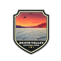 Death Valley National Park Sticker Souvenir Travel Decal for Water Bottle Laptop