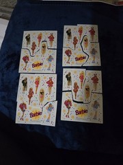 Vintage Hallmark Sticker Lot – Barney Toy Story Barbie Thomas Train Bob Builder