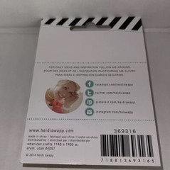 Heidi Swapp Bulldog Clips 1″ 4/Pkg. 4 Different Colors. Fun Design. New In Pack