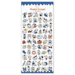 Scrapbook/Planner Supplies MIND WAVE Happy Snappy Sticker Blue 1 sheet