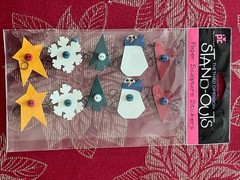 YOU CHOOSE – RECOLLECTIONS & MORE CHRISTMAS 3D STICKERS – RARE & HARD TO FIND