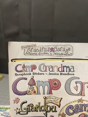 Vintage 1999 Scrapbook Sticker Lot Grandma Grandpa Baby Bears Memory Planning