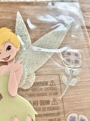 *New* Disney Tinker Bell Glitter Wings Flowers 3D Sticker Collage Scrapbook