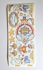 Vintage Penny Black 2001 Stickeroos WHALE OF A TIME 5″ x 12″ Sticker Sheet