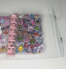 Japanese Style A7 Binder filled With 3D stickers And Water Shaker Stickers