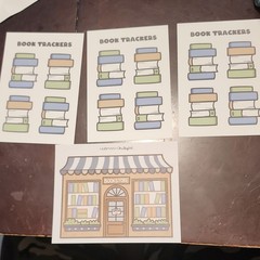Hubman & Chubgirl Planner Stickers Multicolor Books & Reading Bookstore Trackers