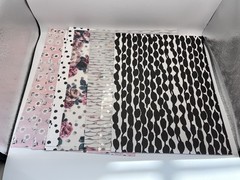 Scarlet Lime The Planner Society Chic Fashion Girl Dark Floral Mega Lot Mixed