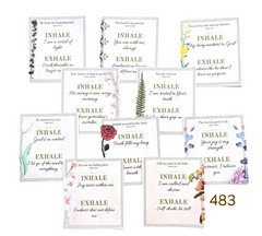 Breath Prayer Cards for Journals Scrapbooks Planners Cards