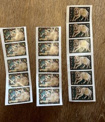 Frances Meyer Yellow Lab Dog Stickers Retired VTG Lot Of 16- 2 Designs