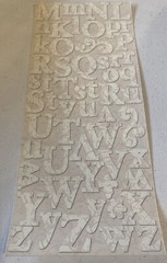 Alphabet And Number Stickers
