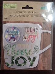 Lot of 8 Crafter’s Square Ceramic Sticker Packs – DIY Craft Supplies NEW