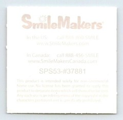 Smile Makers Sticker TONKA DOZER TRUCK 2.5″ X 2.5″ Sticker SD39