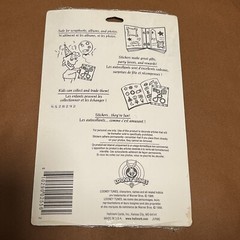 Hallmark Sticker Package Looney Tunes 4 Sheets 1998 New Sealed Vintage