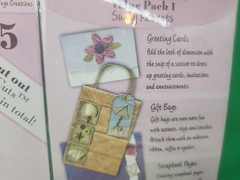 Rebecca Sower Mini FRESH CUTS Cut-Out Embellishments EK 4 Packs Of 5 Sheets Lot