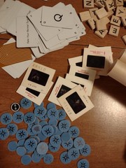 Art & Junk Journaling Cards Scrabble Tiles Game Pieces Slides 1000+ Pcs