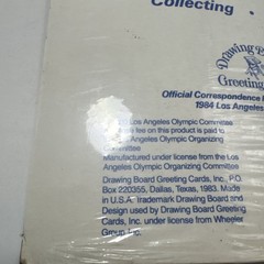 Olympic PERK-UPS Stickers GYMNASTIC EVENTS NIP 1984 Vtg 3 Sheets USA EAGLE LA !