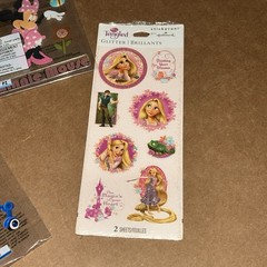 Disney Clubhouse Scrapbook Stickers Lot Minnie Mouse And Rapunzel Princess
