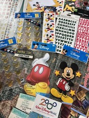 Mixed Lot of Stickers Tickets Guides . Stickopotamus, Disney, Paper Stuff Etc